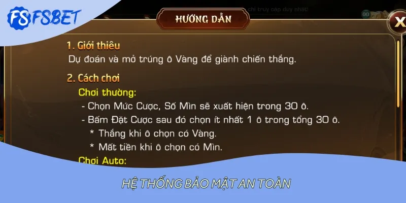 Hệ thống bảo mật an toàn