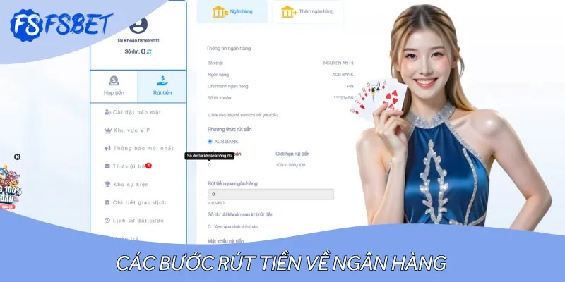 Các bước rút tiền sau khi giành chiến thắng tại F8BET cho Newbie