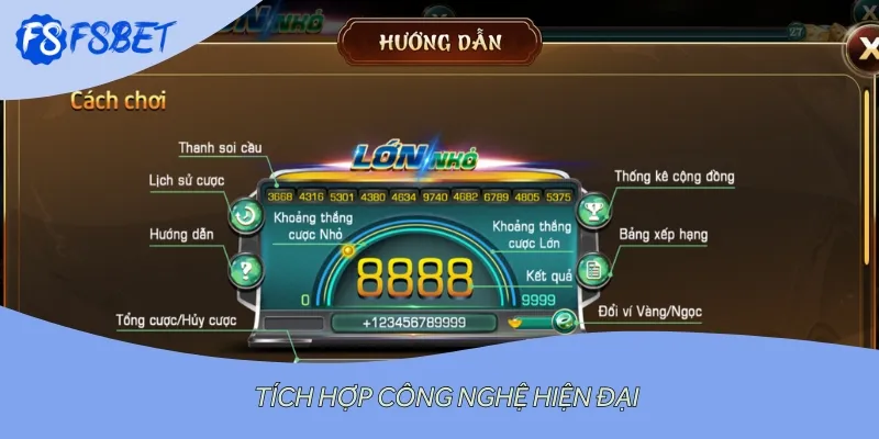 Tích hợp công nghệ hiện đại
