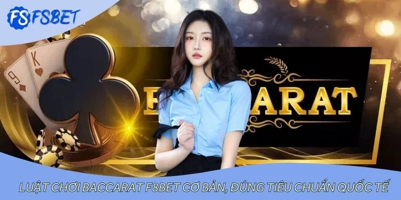 Luật Chơi Baccarat F8bet Cơ Bản, Đúng Tiêu Chuẩn Quốc Tế