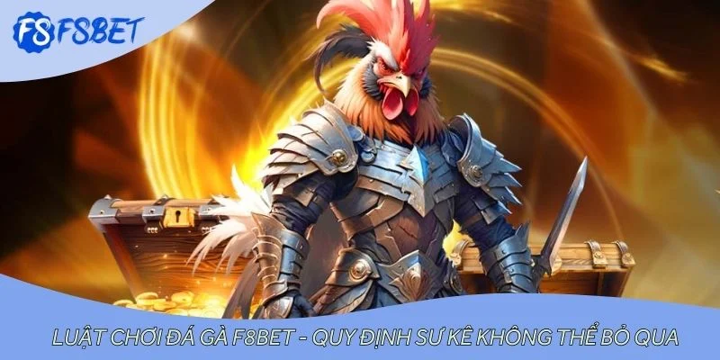 Luật chơi đá gà F8BET - Quy định sư kê không thể bỏ qua
