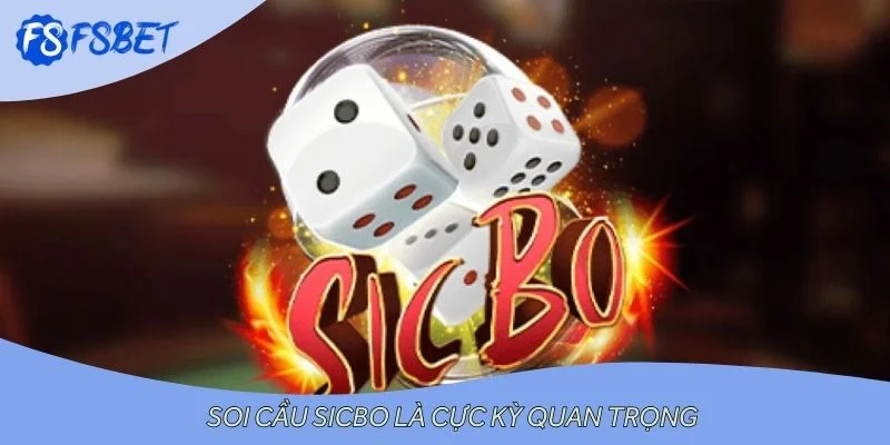 Soi cầu sicbo là cực kỳ quan trọng