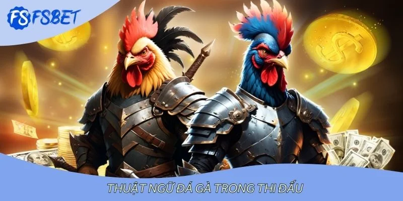 Thuật ngữ đá gà trong thi đấu